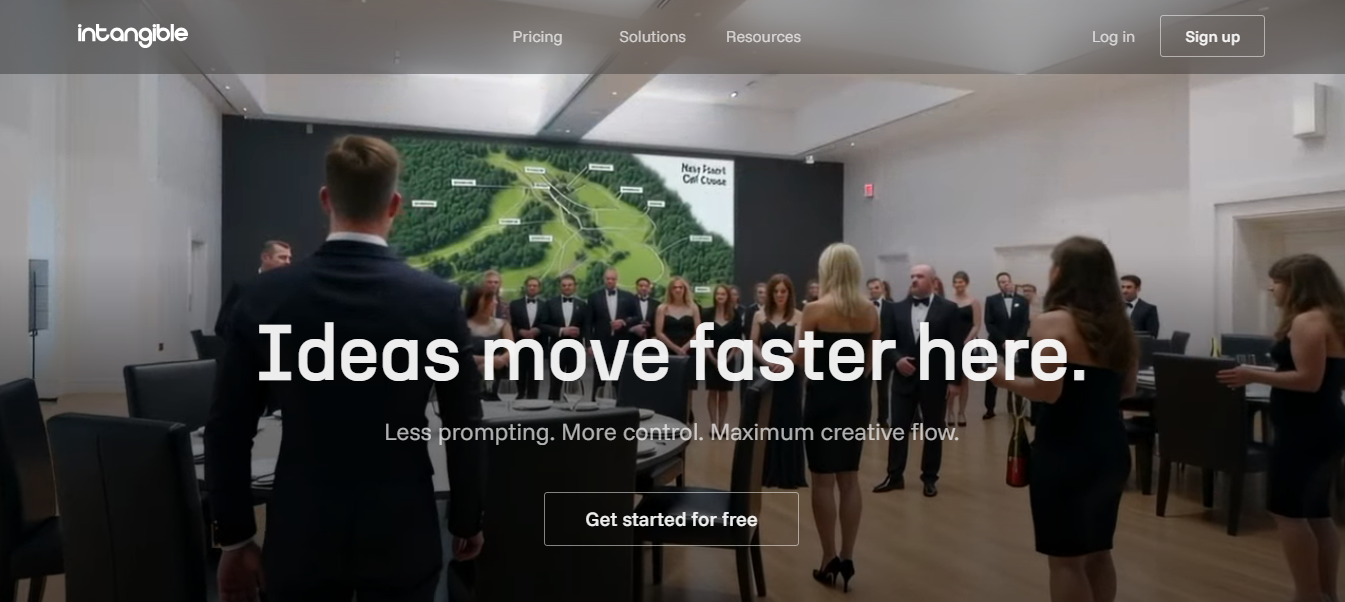 Intangible.ai Review — Transform Your Ideas into immersive 3D Scenes. 2026