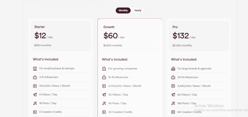 Cracked Ai pricing plans