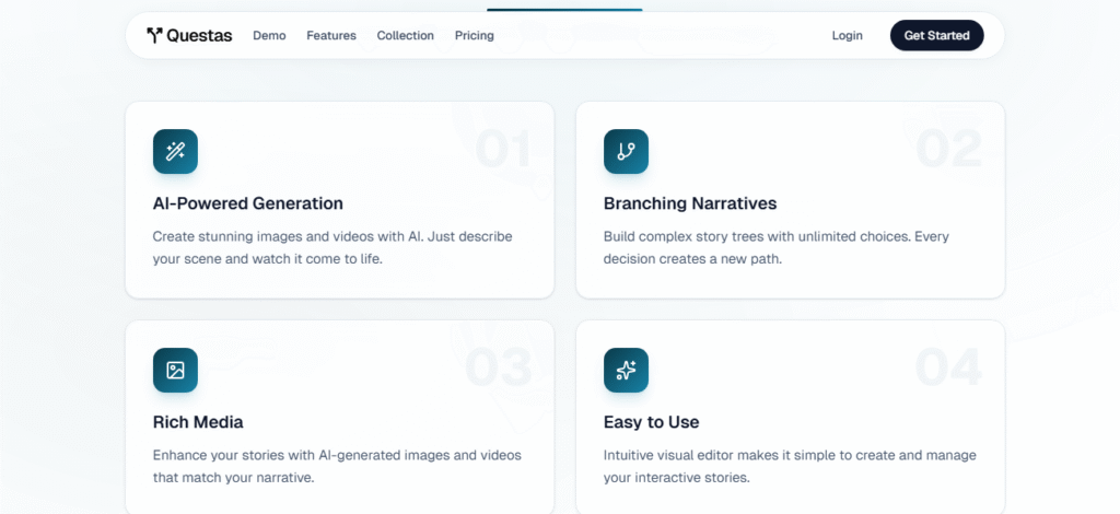 Discover how Questas.co lets anyone build immersive, choose-your-own-adventure stories using AI-generated images and videos.