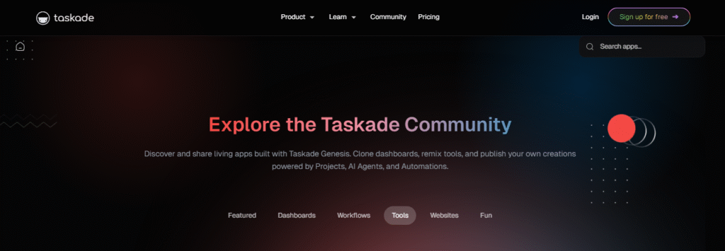 Taskade Genesis Review: The AI No-Code Builder That Lets You Create Apps in Minutes