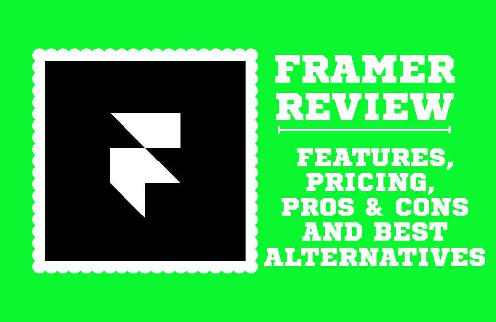 Framer ai no code website builder review