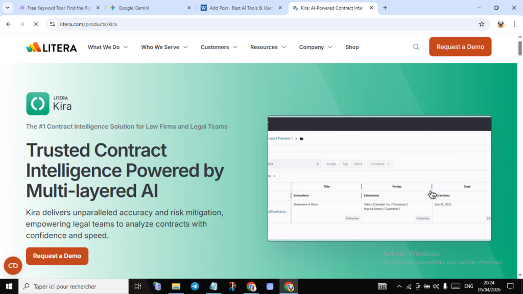 Best AI tools for legal contract analysis in the USA