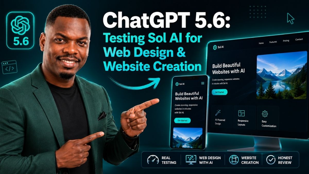 ChatGPT 5.6: Testing Sol AI for Web Design & Website Creation