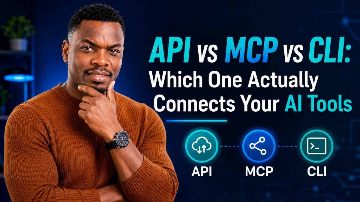 API vs MCP vs CLI: Which One Actually Connects Your AI Tools