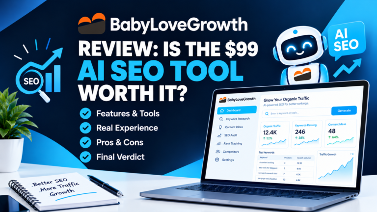 BabyLoveGrowth Review: Is the $99 AI SEO Tool Worth It?